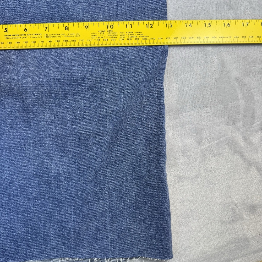 DL1961 Womens Wide Leg Raw Hem Jeans Blue Medium Wash High Rise Size 31 Culottes - Picture 6 of 10